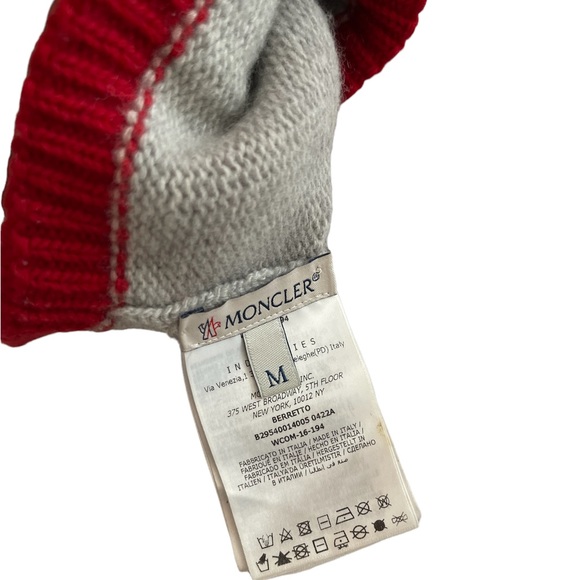 Moncler kids virgin-wool logo-patch hat - Picture 6 of 6